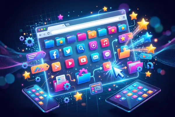 Como Organizar os Favoritos do Navegador para Encontrar Seus Sites Preferidos