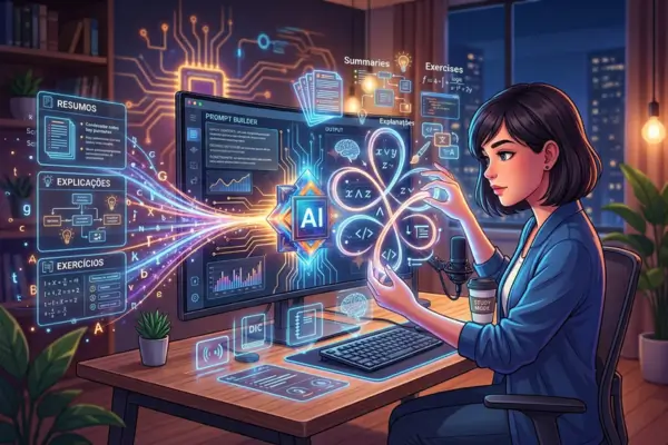 Como Usar a Inteligência Artificial para Estudar Resumos, Explicações e Exercícios